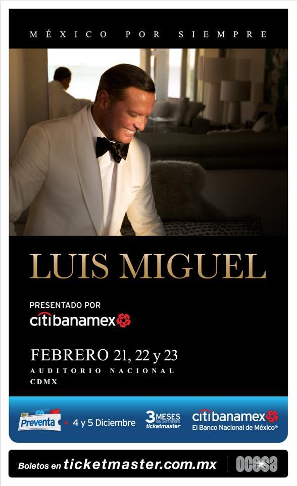 Luis Miguel en el Auditorio Nacional