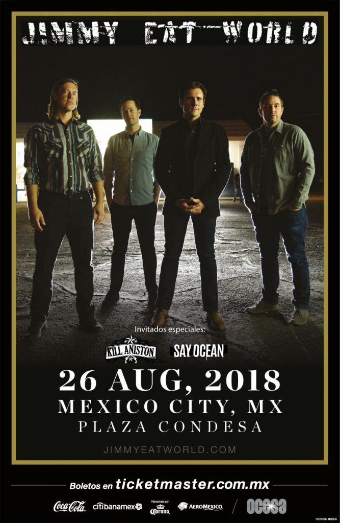 Jimmy Eat World El Plaza Condesa